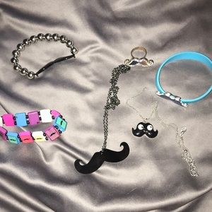 mustache jewelry collection